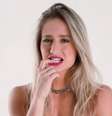 Bruna recebeu cantada pelo Instagram do cantor -  Foto: Reprodução Instagram/@brunagriphao / Famosos e Celebridades