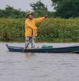 Índio canoeiro da aldeia Uberaba  Foto: Luiz Felipe Mendes/Estadão / Estadão