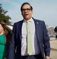 Deputado norte-americano George Santos em Washington 12/01/2023   Foto: REUTERS/Elizabeth Frantz