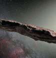 Representação do objeto interestelar Oumuamua (Imagem: Reprodução/ESO)  Foto: Canaltech