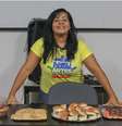 Angélica Nobre, da periferia do Recife, ensina culinária sustentável, com o aproveitamento integral dos alimentos  Foto: Arquivo pessoal
