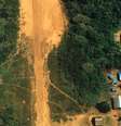 Pista de pouso em terra yanomami que é usada por garimpeiros ilegais  Foto: Getty Images / BBC News Brasil