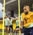 Daniel Alves está preso preventivamente sem direito a fiança, em Barcelona, na Espanha.  Foto: ESTADAO / Lucas Figueiredo/CBF / Estadão