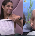 Key Alves e Gustavo trocaram roupas íntimas no BBB 23  Foto: Reprodução/TV Globo