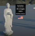 Empresa cria animação 3D para comparar tamanho de estátuas espalhadas pelo mundo  Foto: Reprodução