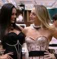 Larissa e Bruna curtem festa do líder -  Foto: reprodução Instagram @larisantosbe / Globoplay / Famosos e Celebridades