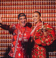 Durval Lelys e Rafa Kalimann no lançamento do camarote Brahma em Salvador  Foto: Reprodução: Instagram