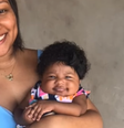 Jordana estava abraçada à sua bebê de 4 meses, segundo enfermeira  Foto: Reprodução/Redes Sociais