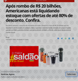 Propaganda no Facebook falsifica notícia do G1 para vender copos térmicos  Foto: Aos Fatos