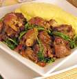 Rabada com polenta e agrião – Foto: Guia da Cozinha  Foto: Guia da Cozinha