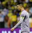 Cristiano Ronaldo é ofuscado pelo companheiro Talisca no Al-Nassr  Foto: REUTERS/Ahmed Yosri