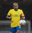 Daniel Alves disputou a última Copa do Mundo com a Seleção Brasileira  Foto: Lance!
