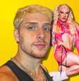 Diego Martins se transforma em uma drag que faz sucesso no TikTok  Foto: Reproduções/@di_egomartin