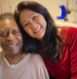 Márcia Aoki é a viúva do Rei Pelé, que faleceu em 29 de dezembro de 2022.  Foto: Reprodução/Instagram
