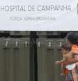 "Tem muitos casos pneumonia, parasitose intestinal, malária e muitas doenças de pele", disse a major Vandesteen  Foto: Fernando Frazão/Agência Brasil