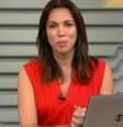 Ana Paula Araujo se emocionou ao anunciar morte de Gloria Maria  Foto: Reprodução/Globo
