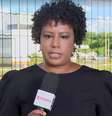 Karla Lucena revelou que Gloria Maria serviu de referência e incentivo na carreira  Foto: Reprodução/TV
