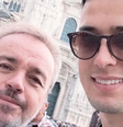 Thiago Salvático, o chef de cozinha que afirma ter mantido um relacionamento com Gugu Liberato, quebrou o silêncio em uma entrevista para o colunista Leo Dias, do Metrópoles.  Foto: Reprodução, Instagram / Purepeople