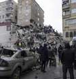 Destruição provocada por terremoto na Turquia  Foto: EPA / Ansa - Brasil