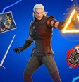 Geralt de Rívia já está disponível no passe de batalha de Fortnite  Foto: Epic Games / Divulgação