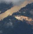 Muitos garimpeiros começaram a deixar a área logo após o governo federal anunciar que a retirada dos não indígenas da reserva yanomami é uma prioridade  Foto: Fernando Frazão/Agência Brasil