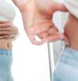 A gordura nos flancos impede a definição da cintura e do bumbum -  Foto: Shutterstock / Alto Astral