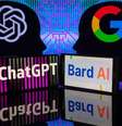 Google lançou o Bard para disputar espaço com o ChatGPT  Foto: Getty Images / BBC News Brasil