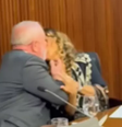Lula beija Janja durante encontro com influenciadores no Planalto  Foto: Reprodução/Instagram/Lula
