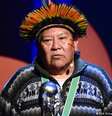 Davi Kopenawa Yanomami: "Estou me sentindo triste, revoltado e com vontade de me vingar. A alma do xamã está chorando."  Foto: DW / Deutsche Welle