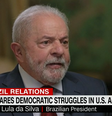 Lula na CNN Internacional   Foto: CNN