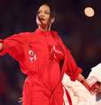 Rihanna voltou aos palcos após 7 anos no Super Bowl 2023.  Foto: Getty Images / Purepeople