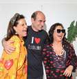 Narcisa Tamborindegy, Amir Slama e dona Kika Sato   Foto: Rafael Cusato/Agência Brazil News / Elas no Tapete Vermelho