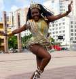 Fify, a Rainha do Carnaval da capital mineira – previsão é de recorde de público neste ano  Foto: Divulgação