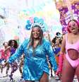 Gaby Amarantos e Nega do Babado dão o recado de como não ser um Babaca no Carnaval  Foto: Lara Valença/Divulgação PCR