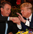 Bolsonaro e Trump devem se reunir nos EUA em março  Foto: CartaCapital