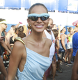 Bruna Marquezine posou para fotógrafos durante passagem pelo trio de Ivete Sangalo em Salvador  Foto: Ag News