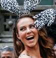 Paolla Oliveira usou fantasia de estampa de oncinha no desfile do carnaval 2023 do Cordão da Bola Preta.  Foto: AGNews, Paulo Tauil / Purepeople