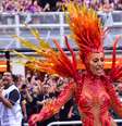 Sabrina Sato representou o dragão de São Jorge no desfile do carnaval 2023 da Gaviões da Fiel torcida em 18 de fevereiro de 2023.  Foto: AGNews, Leo Franco / Purepeople