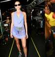 Bruna Marquezine usou vestido lilás de grife italiana  Foto: Fabricio Pioyani/Dilson Silva/AgNews