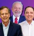 Lula entre João Camargo e Roberto Kalil Filho: o presidente tem aparecido na TV para defender o início do mandato  Foto: Fotomontagem: Blog Sala de TV (Fotos: Divulgação)