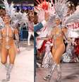 Paolla Oliveira: essas 20 fotos da atriz em fantasia com transparência na Grande Rio atualizam as definições de musa.  Foto: AGNews / Purepeople