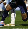 Neymar torceu o tornozelo direito  Foto: Sarah Meyssonnier / Reuters