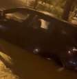Carros de luxo ficam ilhados em bairro nobre da Baixada Santista  Foto: Reprodução/Instagram