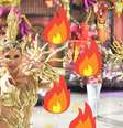 Lore Improta dispensa tapa-sexo em fantasia do carnaval 2023 e justifica: 'Medo do tapa-sexo voar para fora também!'.  Foto: AGNews, Leo Franco / Purepeople