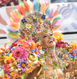 Sabrina Sato desfila mais um ano como Rainha de Bateria da Vila Isabel.  Foto: AGNews / Purepeople