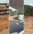 Chuvas causaram destruição em Juquehy  Foto: Arquivo Pessoal