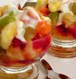 Salada de frutas com iogurte  Foto: Guia da Cozinha