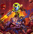 Mighty Doom é jogo de tiro arcade para celulares  Foto: Bethesda / Divulgação