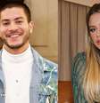 Arthur Aguiar vive romance com cantora Rafaela Porto.  Foto: Reprodução, Instagram / Purepeople