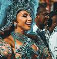 Anitta usa look emprestado de Sabrina Sato e grava clipe na Sapucaí  Foto: Reprodução/Twitter/Rio Carnaval